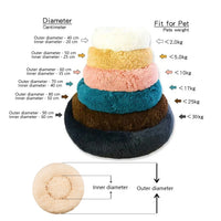 Panier Rond Moelleux pour Chien & Chat