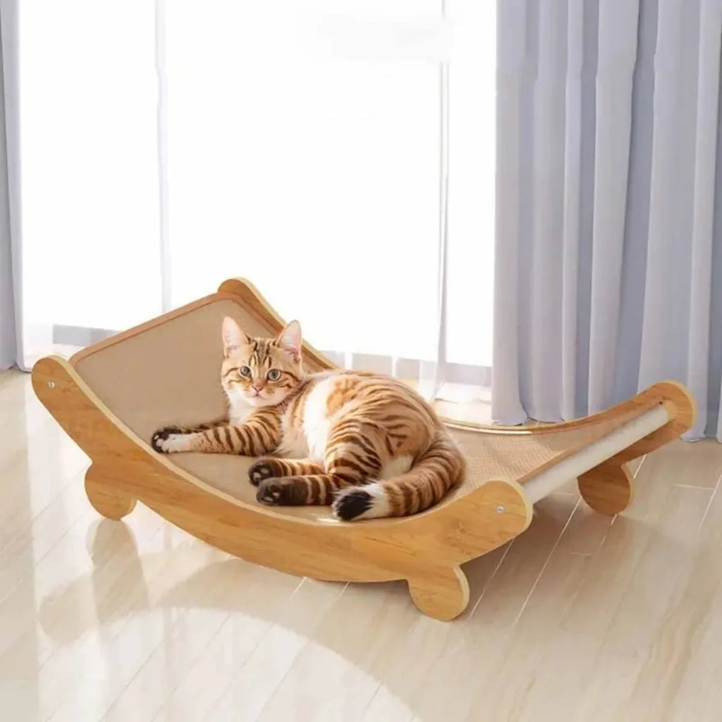 Griffoir en Bois pour Chat