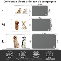 Tapis de Gamelle Absorbant