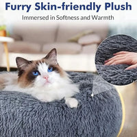 Panier Rond Moelleux pour Chien & Chat