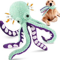 Peluche Pieuvre Sonore pour Chien