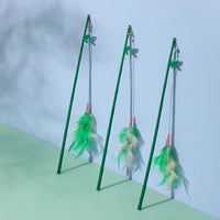 Canne à Plumes Interactive pour Chat