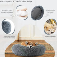 Panier Rond Moelleux pour Chien & Chat