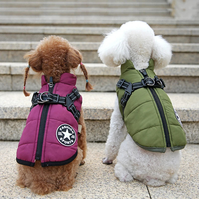 Manteau pour Chien en polaire et imperméable