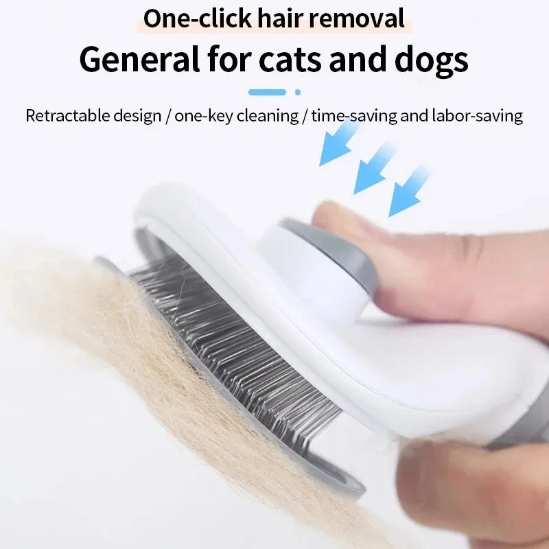 Brosse Auto-Nettoyante pour Chat & Chien