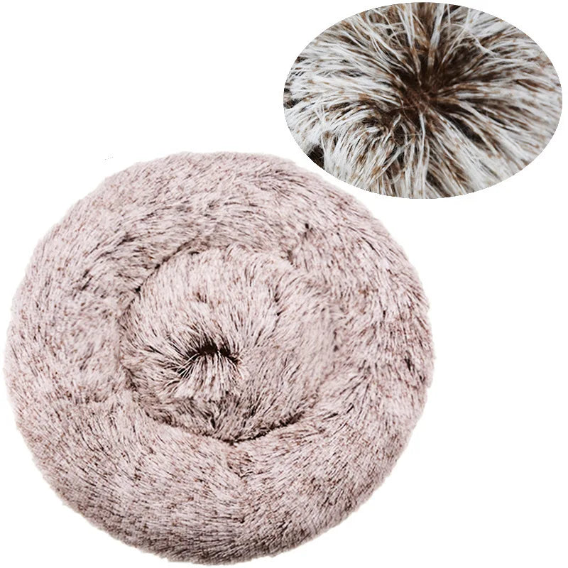 Panier Rond Moelleux pour Chien & Chat