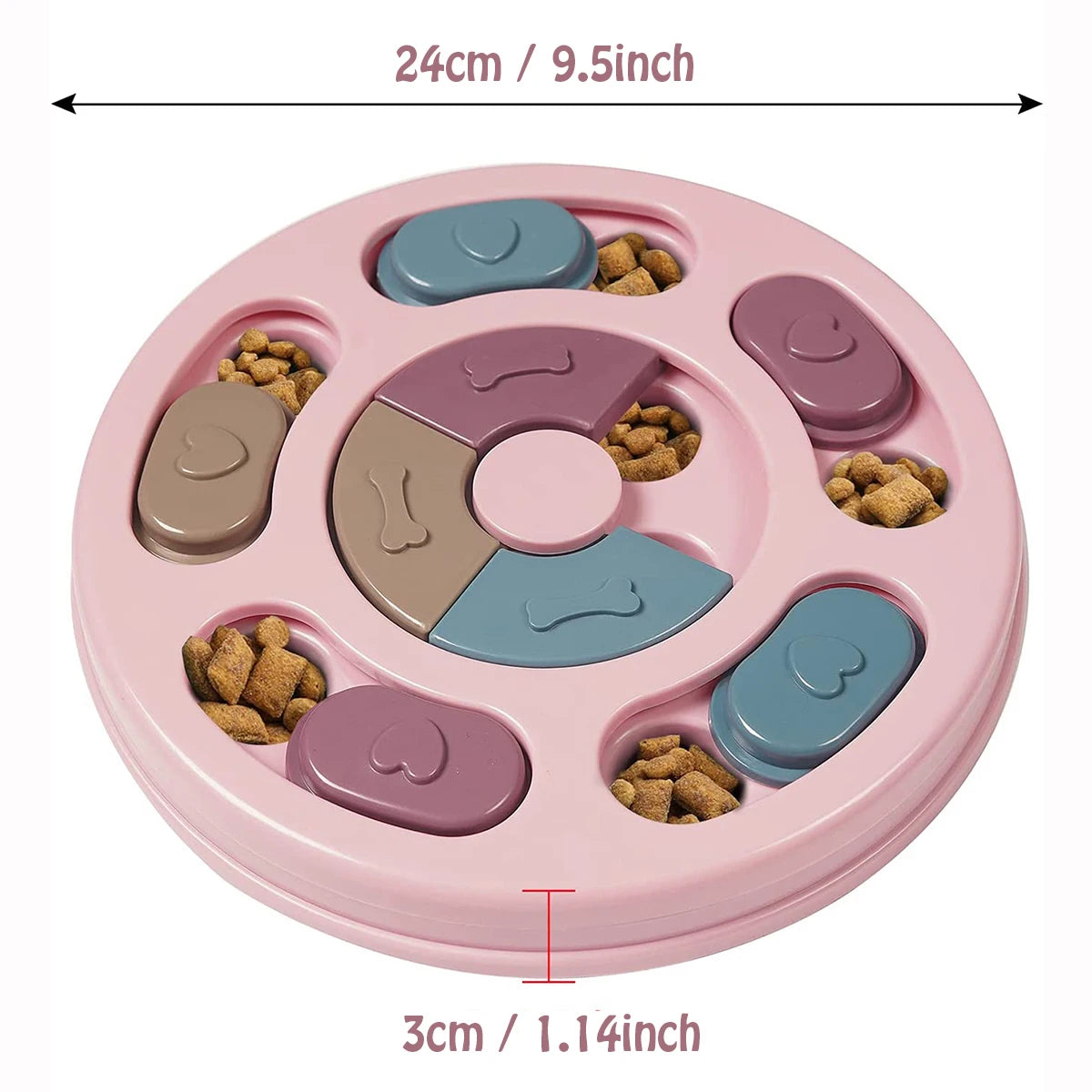 Gamelle Interactive Anti-Glouton pour Chien