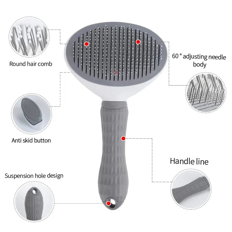 Brosse Auto-Nettoyante pour Chat & Chien