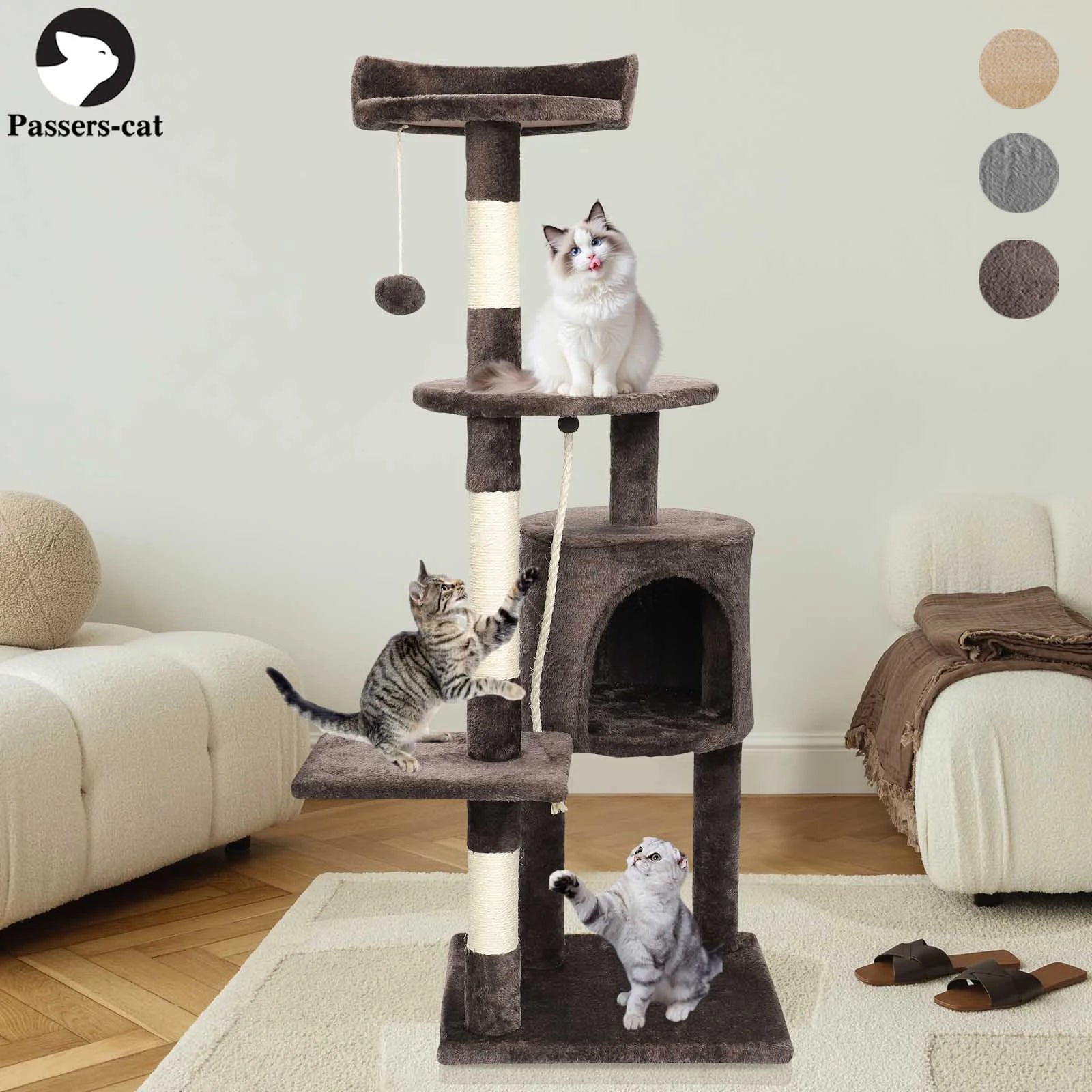 Arbre à Chat Multi-Niveaux