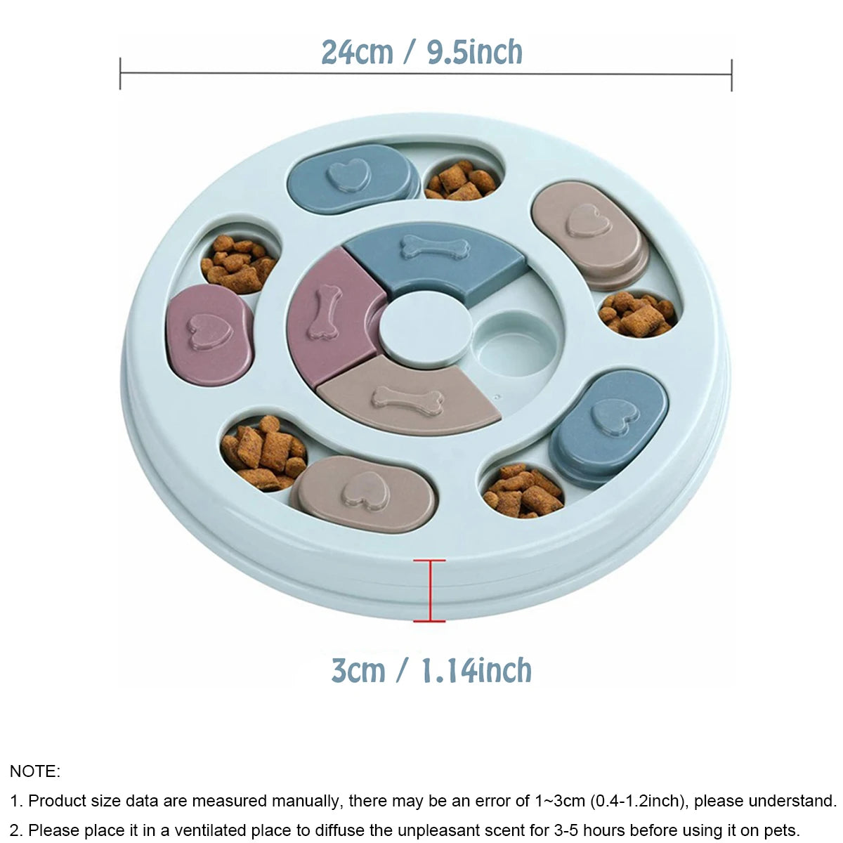 Gamelle Interactive Anti-Glouton pour Chien