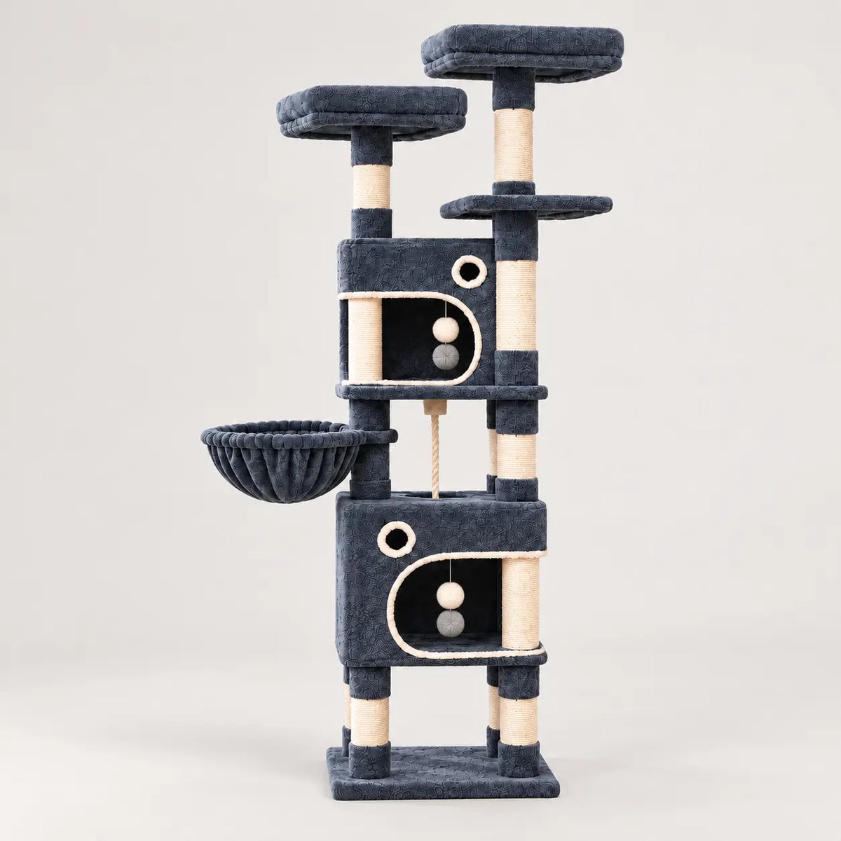Arbre à Chat 161cm – 7 Niveaux & Grande Stabilité