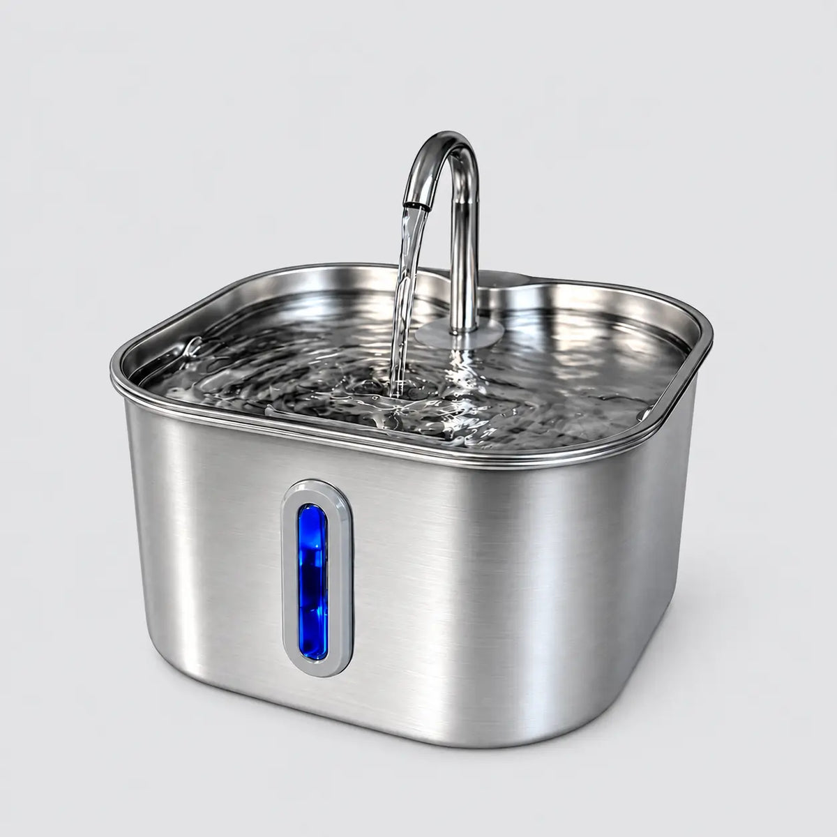 Fontaine à Eau en Inox pour Chat 2,2L