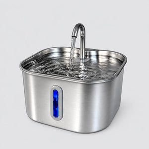 Fontaine à Eau en Inox pour Chat 2,2L