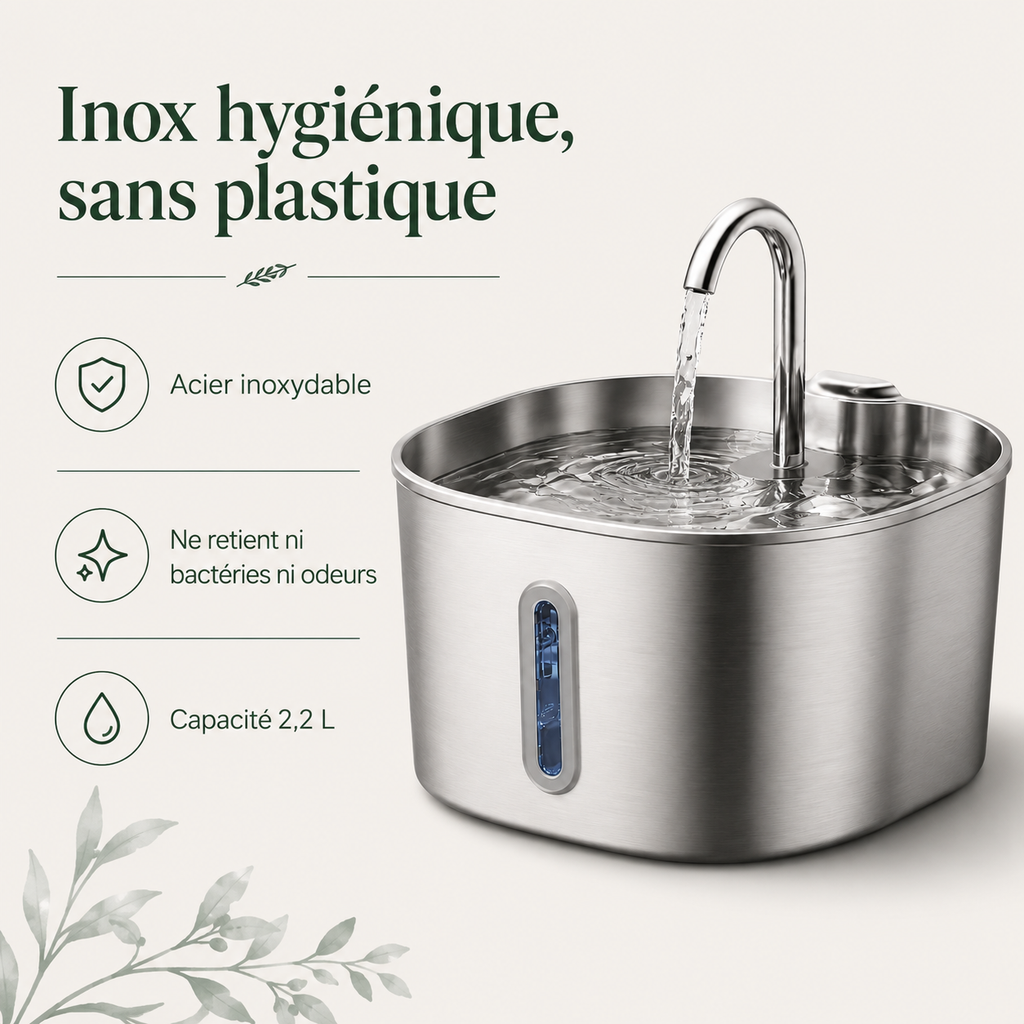 Fontaine à Eau Filaire — caractéristiques principales