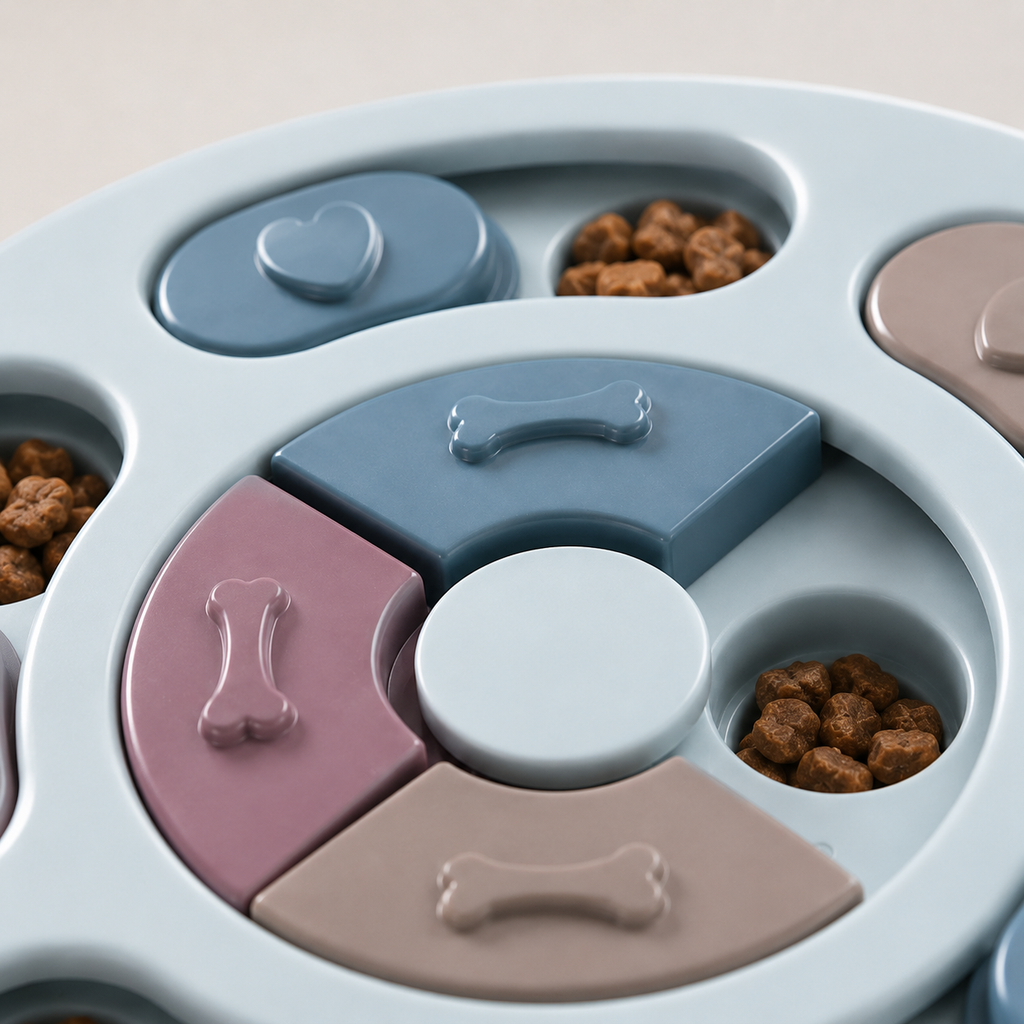 Gamelle Anti-Glouton pour Chien — détail de la matière et des finitions