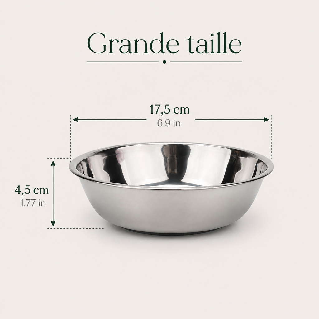 Gamelle Inox pour Chien & Chat — autre vue
