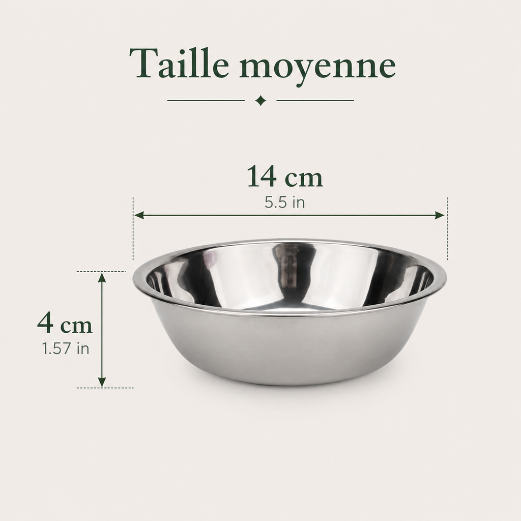 Gamelle Inox pour Chien & Chat — autre vue