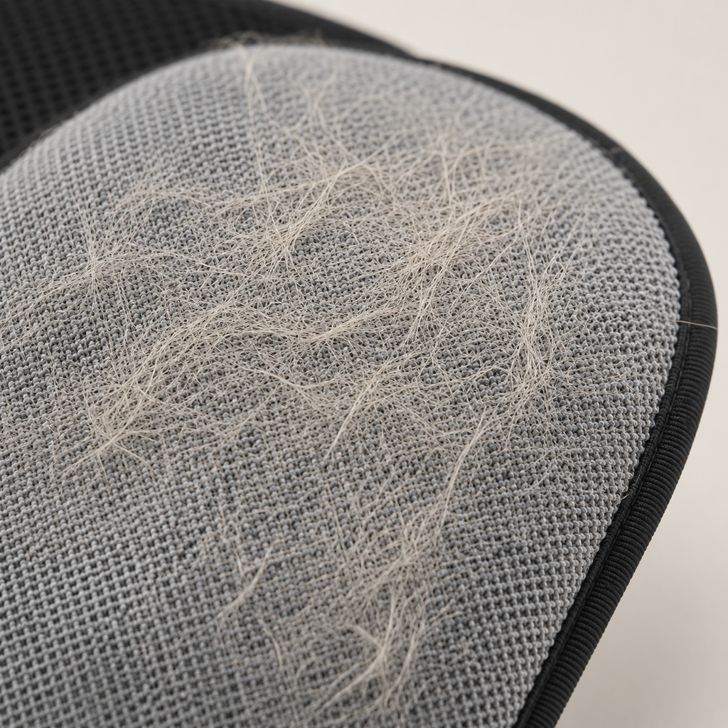 Gant de Toilettage Anti-Poils — détail de la matière et des finitions