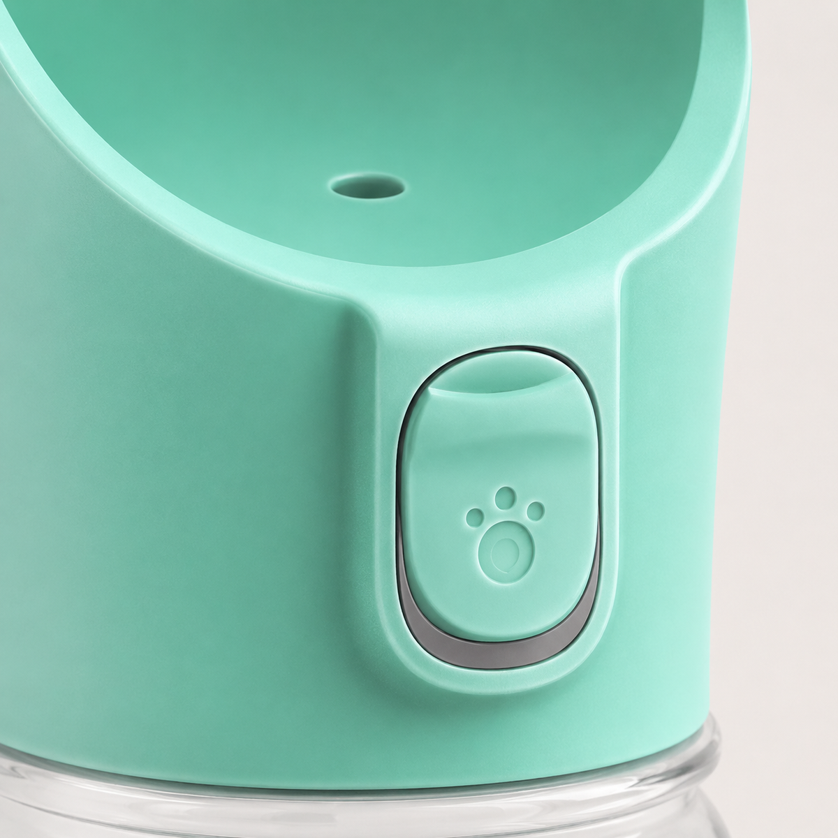 Gourde Portable pour Chien & Chat — détail de la matière et des finitions