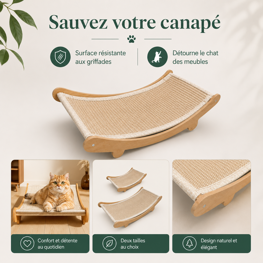 Griffoir en Bois pour Chat — caractéristiques principales