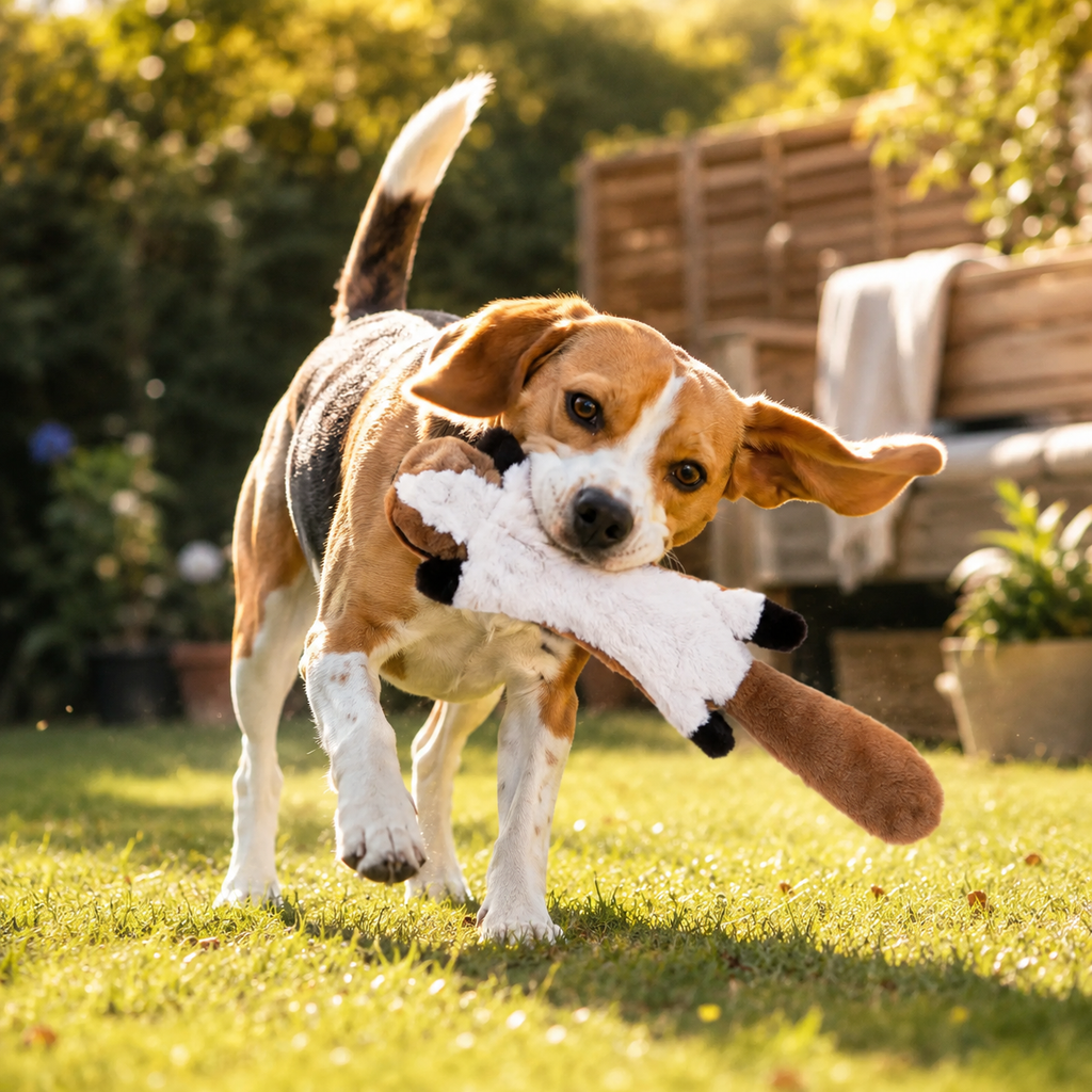 Jouet pour Chien Sans Rembourrage en situation, à la maison