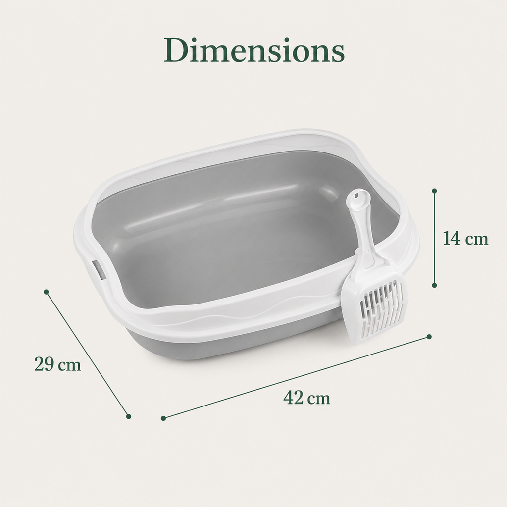 Maison de Toilette pour Chat et ses dimensions