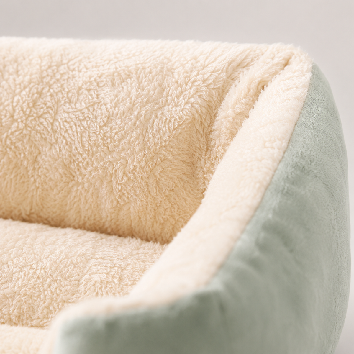 Panier Cosy pour Chat & Chien — détail de la matière et des finitions