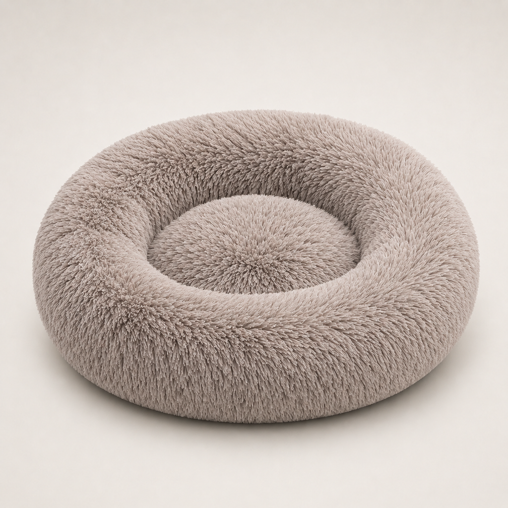 Panier Rond Moelleux pour Chien & Chat