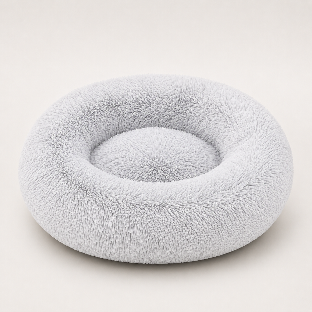 Panier Rond Moelleux pour Chien & Chat