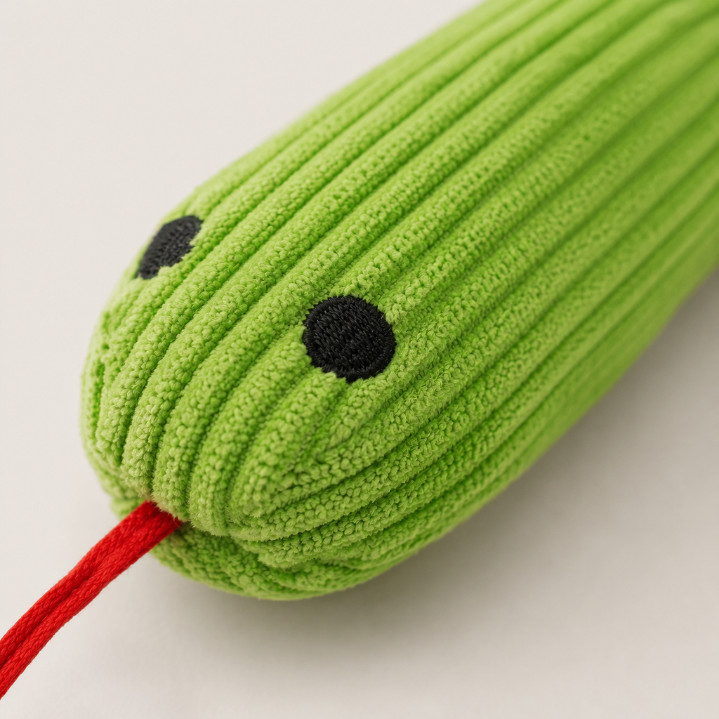 Serpent Interactif pour Chat — détail de la matière et des finitions