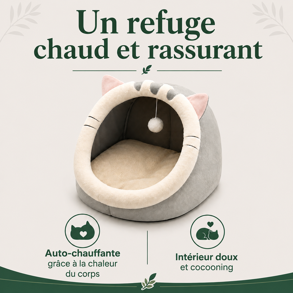Tente Niche pour Chat & Petit Chien — caractéristiques principales