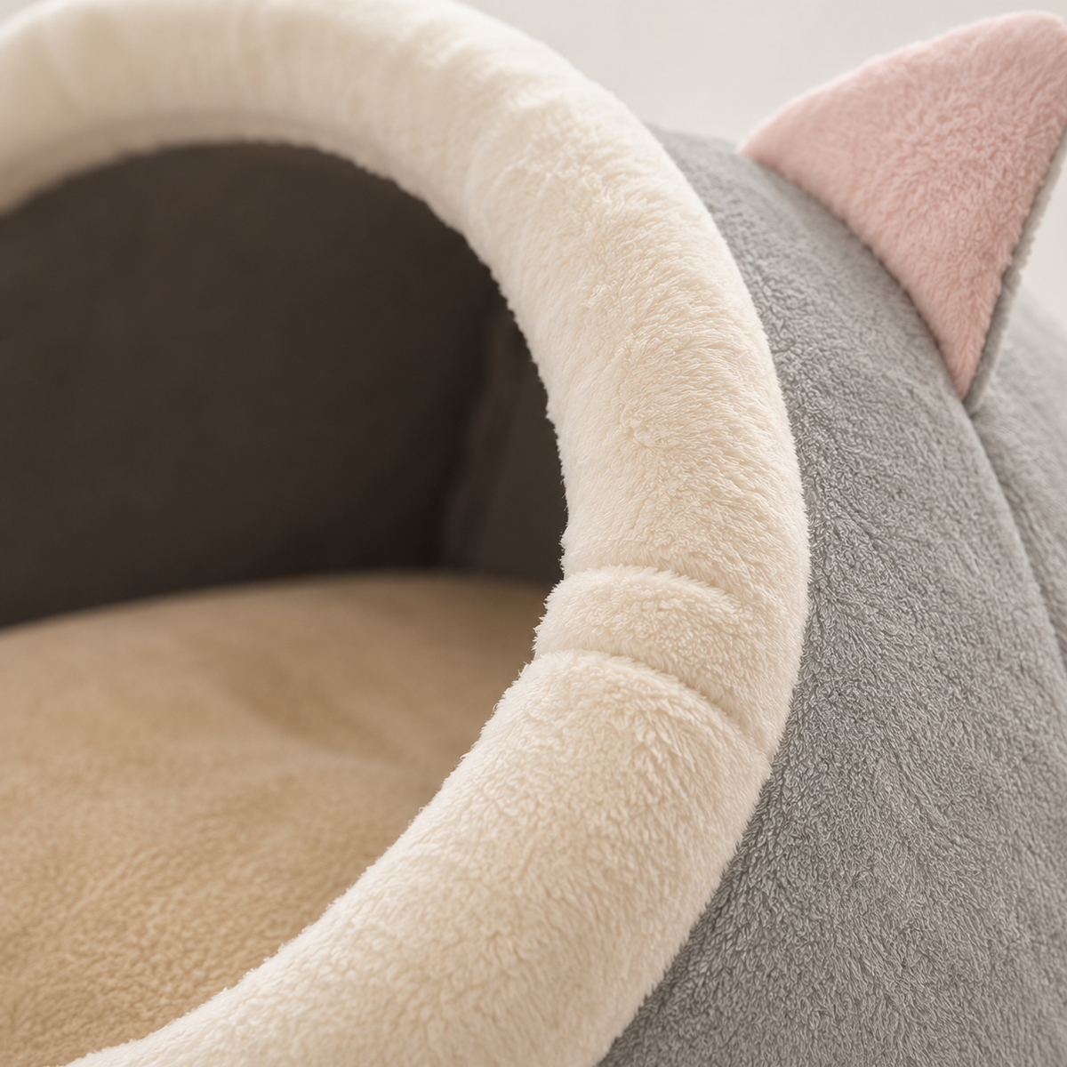 Tente Niche pour Chat & Petit Chien — détail de la matière et des finitions